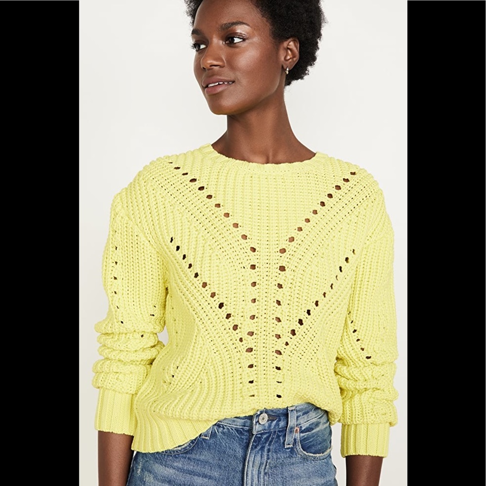 Generation Love Nadia Perf Sweater NWT NEW REVOLVE